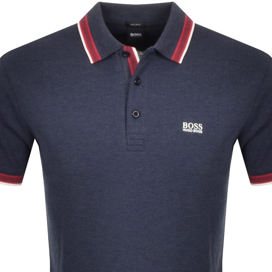 Alternative Image for ProductBOSS Paddy Polo T Shirt Navy2